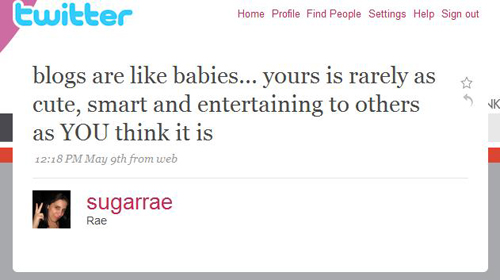 Rae's Tweet