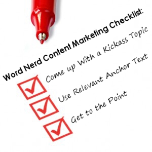 Content Marketing Checklist